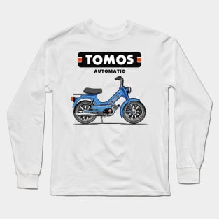 Tomos Automatic - Blue Long Sleeve T-Shirt